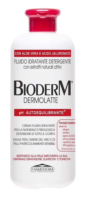BIODERM DERMOLATTE CREMA FLUIDA 500 ML - Farmaunclick.it