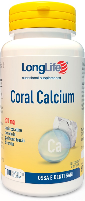 LONGLIFE CORAL CALCIUM 100 CAPSULE - Farmaunclick.it
