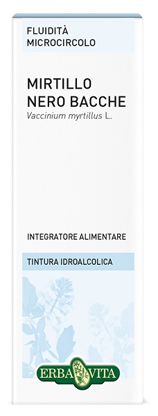 MIRTILLO NERO BACCHE TINTURA IDROALCOLICA 50 ML EBV - Farmaunclick.it