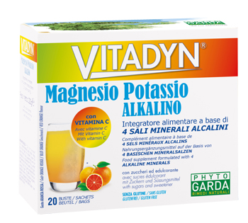 VITADYN MAGNESIO POTASSIO ALKALINO 20 BUSTINE - Farmaunclick.it