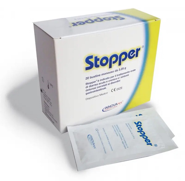 STOPPER GRANULARE DA DISPERDERE IN ACQUA 20 BUSTINE X 65 G - Farmaunclick.it