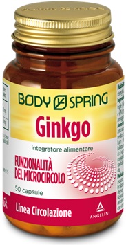 BODY SPRING GINKGO BILOBA 50 CAPSULE - Farmaunclick.it