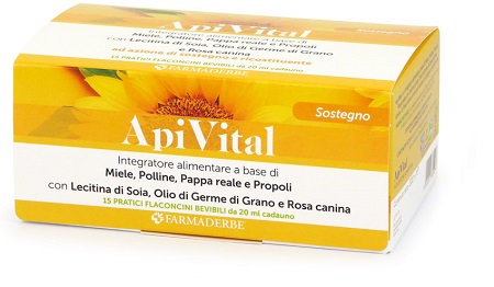 APIVITAL 15 FLACONCINI DA 20 ML 300 ML - Farmaunclick.it