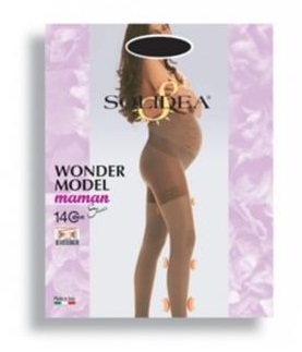 WONDER MODEL MAMAN 140 SHEER COLLANT GESTANTE NERO ML - Farmaunclick.it