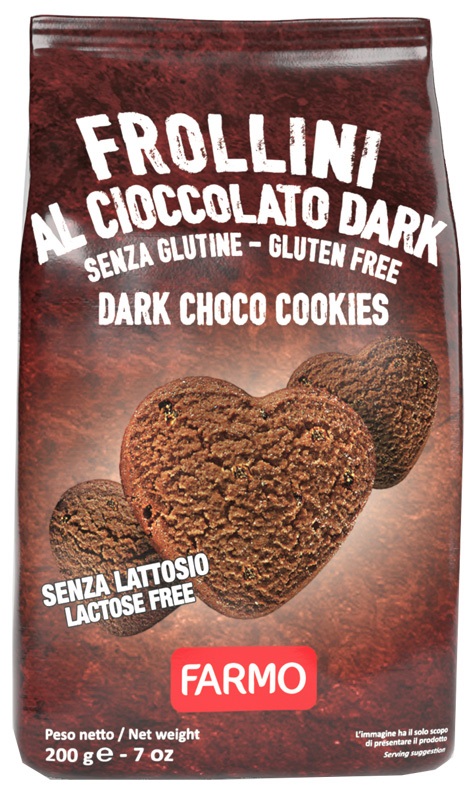 FARMO FROLLINI AL CIOCCOLATO DARK 200 G - Farmaunclick.it