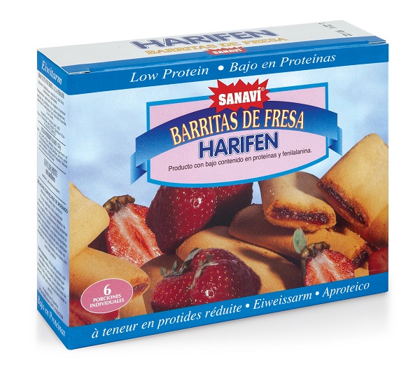 HARIFEN SNACK FRAGOLA 125 G - Farmaunclick.it