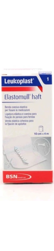 BENDA ELASTICA AUTOADESIVA ELAST HAFT 10X400CM - Farmaunclick.it