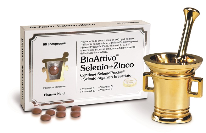BIOATTIVO SELENIO + ZINCO 60 COMPRESSE - Farmaunclick.it
