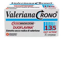 VALERIANA CRONO 135 CON DUOFLAVINA FAST ACTION 30 COMPRESSE - Farmaunclick.it