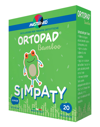 CEROTTO OCULARE PER ORTOTTICA ORTOPAD SIMPATY JUNIOR 5X6,7 50 PEZZI - Farmaunclick.it