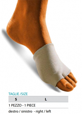 ORIONE OK PED G202 FASCIA METATARSALE GEL POLIMERO SINISTRA S 1 PEZZO - Farmaunclick.it