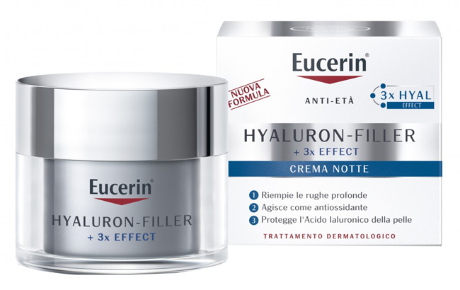 EUCERIN CREMA HYALURON-FILLER NOTTE 50 ML - Farmaunclick.it
