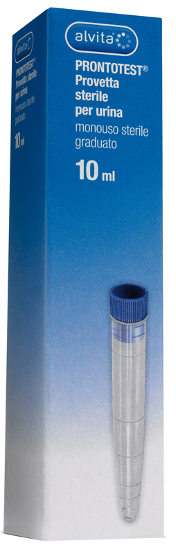 PROVETTA PER URINA ALVITA PRONTOTEST GRADUATA 10ML - Farmaunclick.it