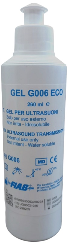GEL PER APPARECCHI AD ULTRASUONI 260G - Farmaunclick.it