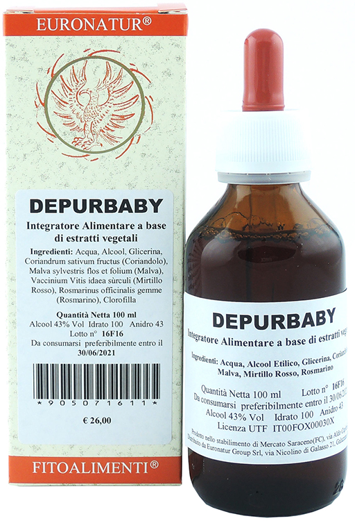 DEPURBABY GOCCE 100 ML - Farmaunclick.it
