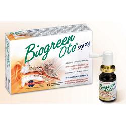 SOLUZIONE OTOLOGICA BIOGREEN OTO SPRAY RIMOZIONE E DISSOLUZIONE CERUME 13 ML - Farmaunclick.it