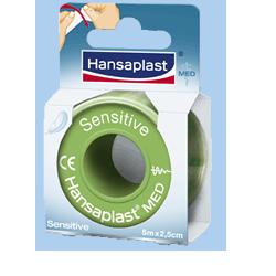 CEROTTO ROCCHETTO HANSAPLAST SENSITIVE 5MX2,50CM 1 PEZZO - Farmaunclick.it