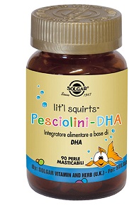 PESCIOLINI DHA 90 PERLE MASTICABILI - Farmaunclick.it
