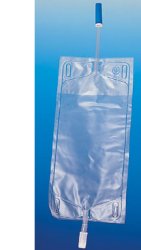 SACCA PER URINA DA GAMBA IN PVC CON TUBO DI SCARICO LUNGHEZZA 35CM PER COLLEGAMENTO AL POLPACCIO CAPACITA' 750ML COMPLETO DI VALVOLA ANTIREFLUSSO CONFEZIONE DA 30 PEZZI - Farmaunclick.it