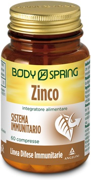 BODY SPRING ZINCO 60 COMPRESSE - Farmaunclick.it