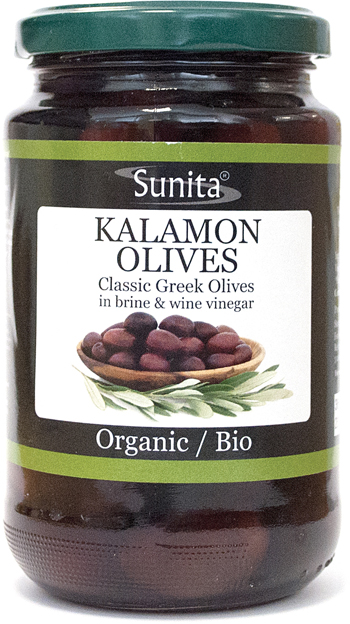 SUNITA OLIVE GRECHE KALAMON BIO 360 G - Farmaunclick.it