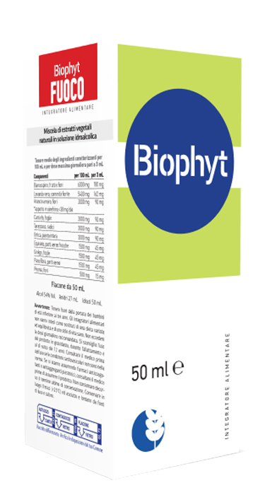 BIOPHYT FUOCO 50 ML SOLUZIONE IDROALCOLICA - Farmaunclick.it