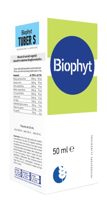 BIOPHYT TUBER S 50 ML SOLUZIONE IDROALCOLICA - Farmaunclick.it