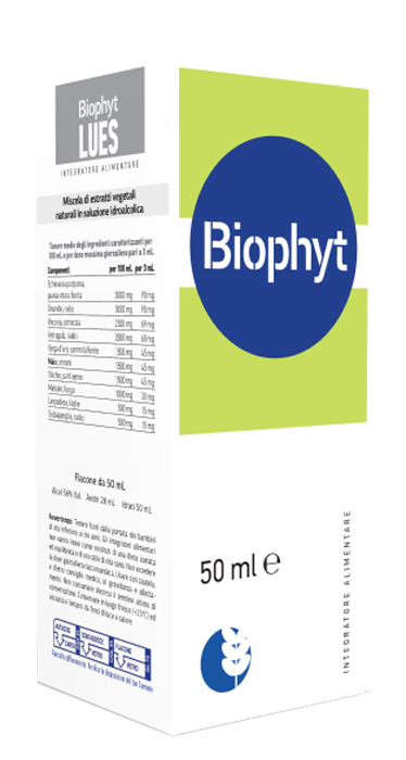 BIOPHYT LUES 50 ML SOLUZIONE IDROALCOLICA - Farmaunclick.it