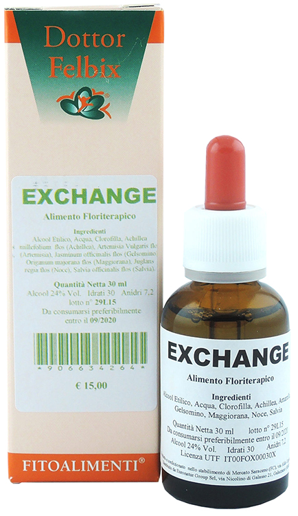 EXCHANGE GOCCE 30 ML - Farmaunclick.it