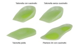 PLANTARE 3/4 CON CUSCINETTO E SCARICO METATARSALE PER SCARPE DAL NUMERO 43 AL NUMERO 44. I PLANTARI IN SILICONE SONO CONSIGLIATI PER METATARSALGIE E SPERONE CALCANEALE - Farmaunclick.it