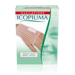 BENDA ICOPIUMA A COMPRESSIONE FISIOLOGICA PER MANO E POLSO CAL 3 1 PEZZO - Farmaunclick.it
