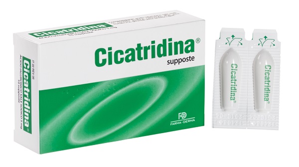 CICATRIDINA SUPPOSTE 10 PEZZI - Farmaunclick.it