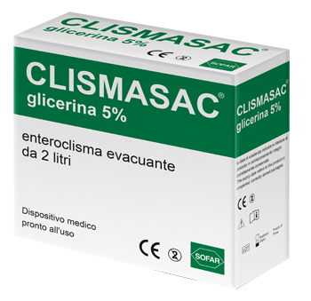 ENTEROCLISMA CLISMASAC 5% 2LITRI - Farmaunclick.it