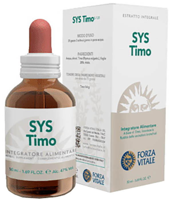 SYS TIMO VOLGARE GOCCE 50 ML PROFESSIONAL - Farmaunclick.it