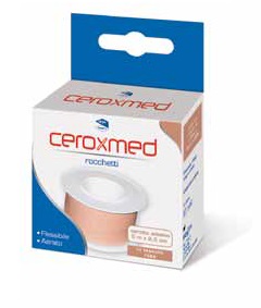 CEROTTO IN ROCCHETTO CEROXMED AERATO IN TESSUTO ROSA 500X2,50 CM 1 PEZZO - Farmaunclick.it