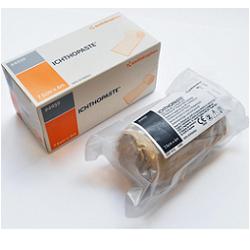 BENDA MEDICATA ICHTHOPASTE CON OSSIDO DI ZINCO ITTIOLO PER TRATTAMENTO ULCERE VENOSE ARTI INFERIORI 7,5X600 CM - Farmaunclick.it