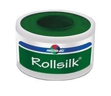 CEROTTO IN ROCCHETTO MASTER-AID ROLLSILK SETA 5X1,25 - Farmaunclick.it