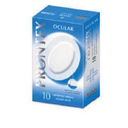 COMPRESSA PRONTEX OCULAR COMPRESSA ADESIVA OCULARE 10 PEZZI - Farmaunclick.it