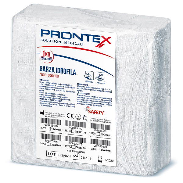 PRONTEX GARZA 10X10CM 1KG - Farmaunclick.it
