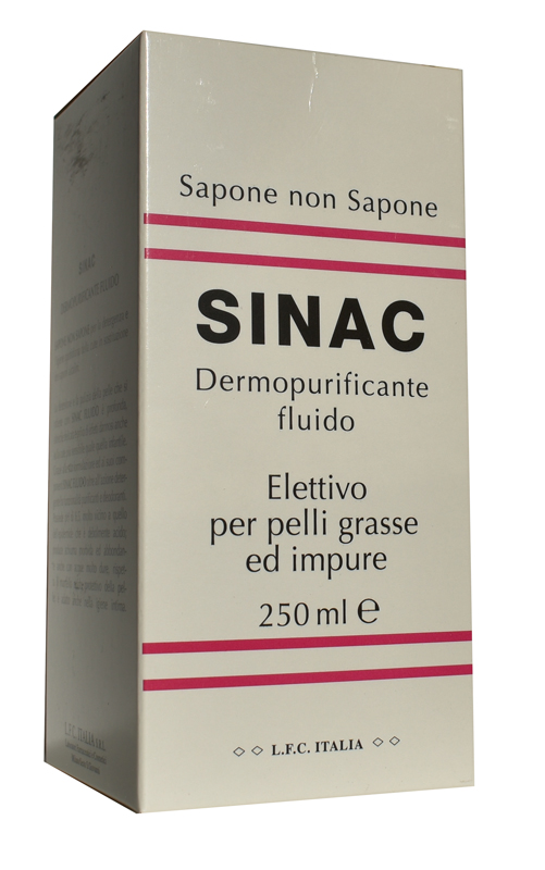 SINAC FLUIDO DERMOPURIFICANTE 250 ML - Farmaunclick.it