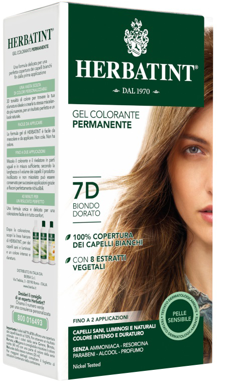 HERBATINT 7D BIONDO DORATO 150 ML - Farmaunclick.it