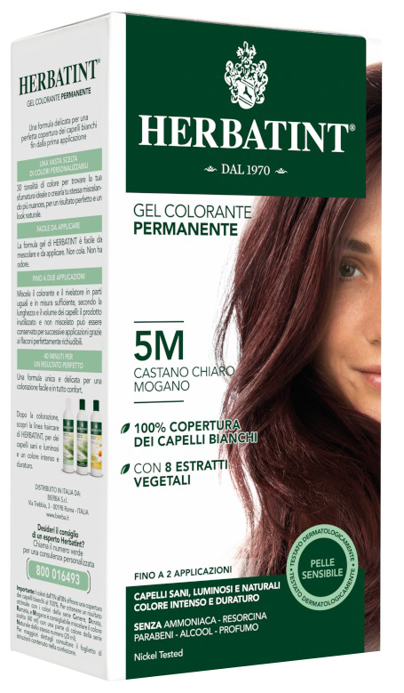 HERBATINT 5M CASTANO CHIARO MOGANO 150 ML - Farmaunclick.it