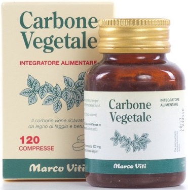 CARBONE VEGETALE 120 COMPRESSE - Farmaunclick.it