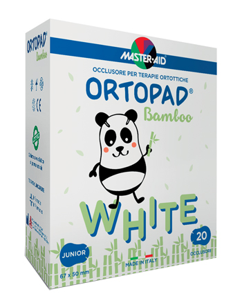 CEROTTO OCULARE PER ORTOTTICA ORTOPAD BIANCO JUNIOR 50 PEZZI - Farmaunclick.it