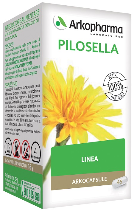 ARKO CAPSULE PILOSELLA 45 CAPSULE - Farmaunclick.it