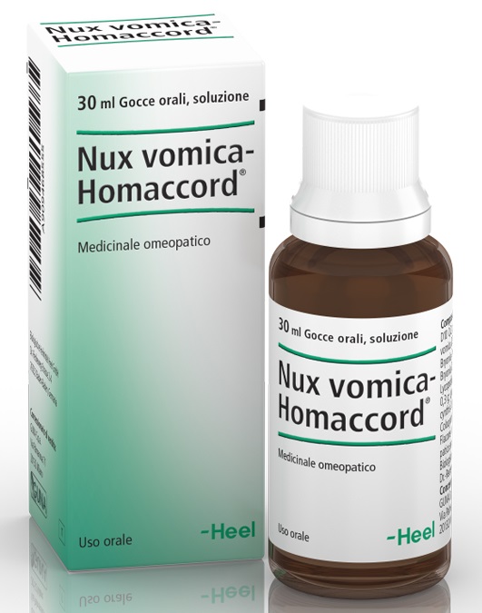 HEEL NUX VOMICA HOMACCORD GOCCE 30 ML - Farmaunclick.it