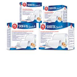 CEROTTO IN ROTOLO PIC SOFFIX STRETCH TESSUTO NON TESSUTO ESTENDIBILE 5X1000 CM 1 PEZZO - Farmaunclick.it