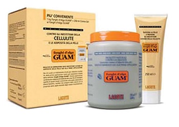 GUAM FANGHI D'ALGA CONFEZIONE CONVENIENZA CON FANGHI D'ALGA GUAM 1 KG + CREMA GEL 250 ML - Farmaunclick.it