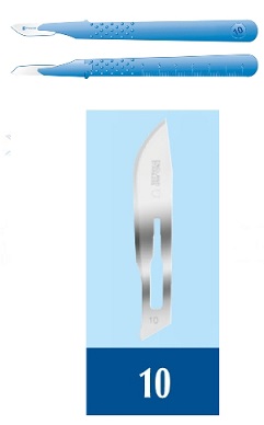 BISTURI PIC MONOUSO STERILE MISURA 10 1 PEZZO - Farmaunclick.it