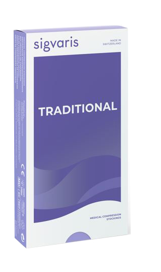 SIGVARIS 503 CCL2 CALZA MEZZA-COSCIA TRADITIONAL LUNGA PUNTA APERTA BEIGE M - Farmaunclick.it